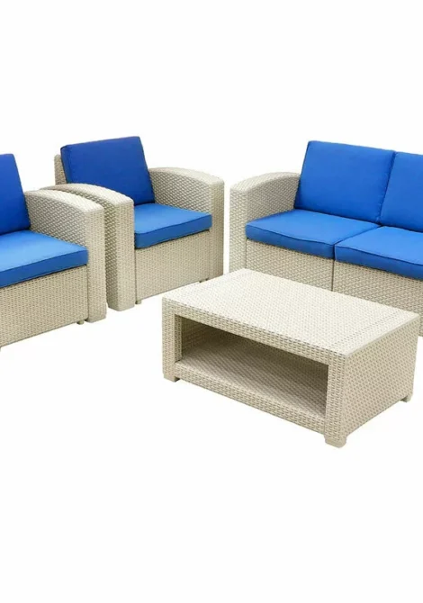 Комплект RATTAN Premium 5 Цвет серый