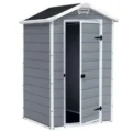 Пластиковый сарай Manor 4*3″ (по полу внутри 1,1 кв.м.)