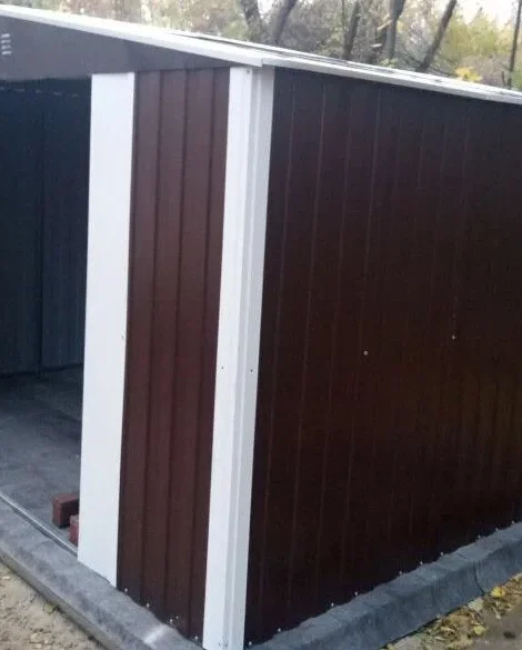 Металлический сарай Barnas 3×4м