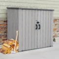 Ящик уличный высокий WoodLook (фактура дерева)