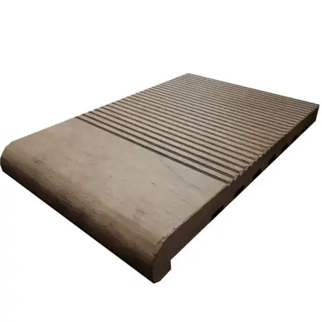 Ступень Woodvex Select Colorite Серый дым 348×22х3000/4000