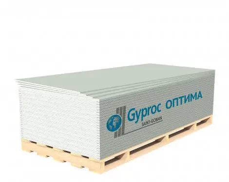 Гипсокартон Gyproc Оптима 12,5*1200*1950