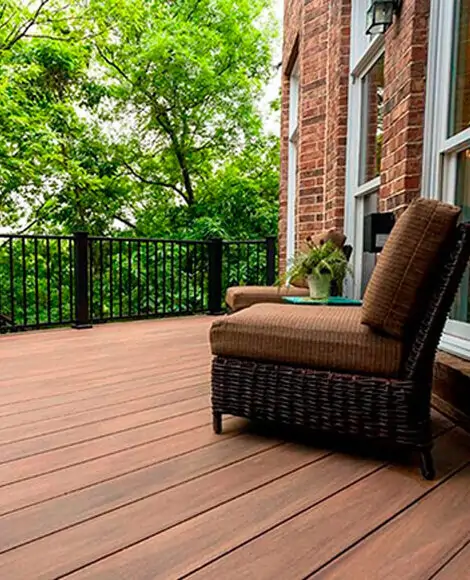 Террасная доска из ДПК CM-Decking Серия MIX 135х25х3000 мм Ясень