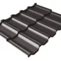 Металлочерепица Grandline Kvinta Uno Grand Line c 3D резом 0,45 PE RR 32 темно-коричневый