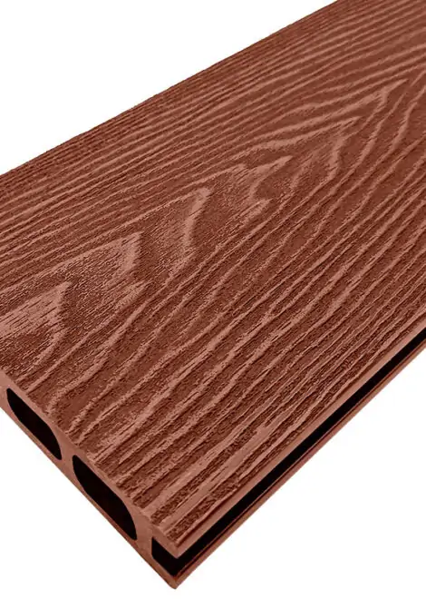 Террасная доска NauticPrime (Middle) Esthetic Wood (шовная) 150*23.5*4000мм (венге, коричневый)