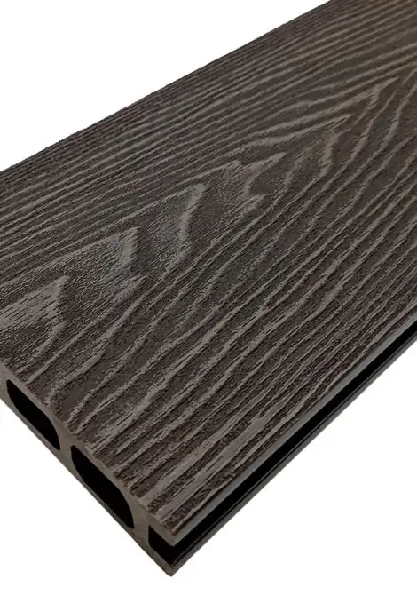 Террасная доска NauticPrime (Middle) Esthetic Wood (шовная) 150*23.5*4000мм (венге, коричневый)