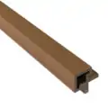 Уголок для стеновой панели TimberTEX коэкструзия, 45x45x4000 тик микс