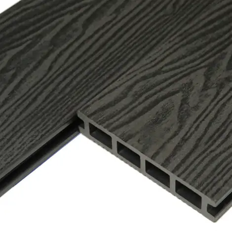 Террасная доска из ДПК CM-Decking Серия VINTAGE 140х25х4000 мм черное Дерево