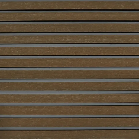 Реечная панель CM-Decking Wall DUAL 219х26х4000 Макадамия