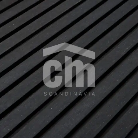 Реечная панель CM-Decking Wall 219х26х3000 Черное дерево