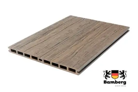 Террасная доска Bamberg Square Natural 3D 147х21х3000 Ливанский кедр